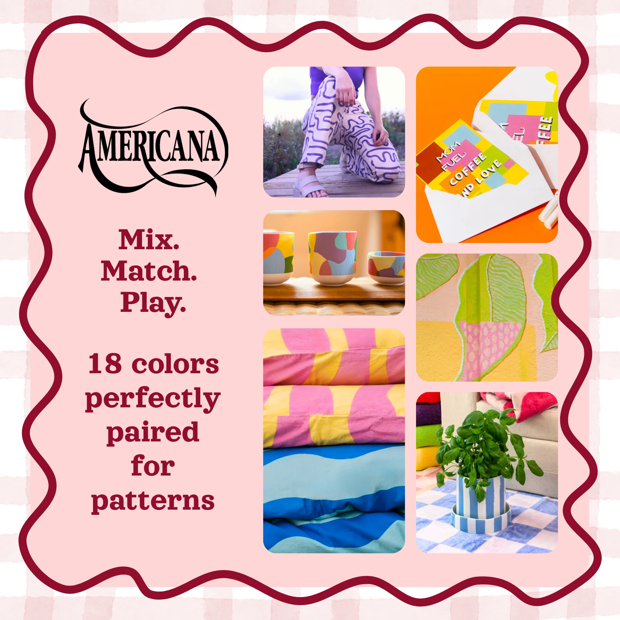 Perfect Pairings Americana Acrylic Paint Set - 18pc - Image 3