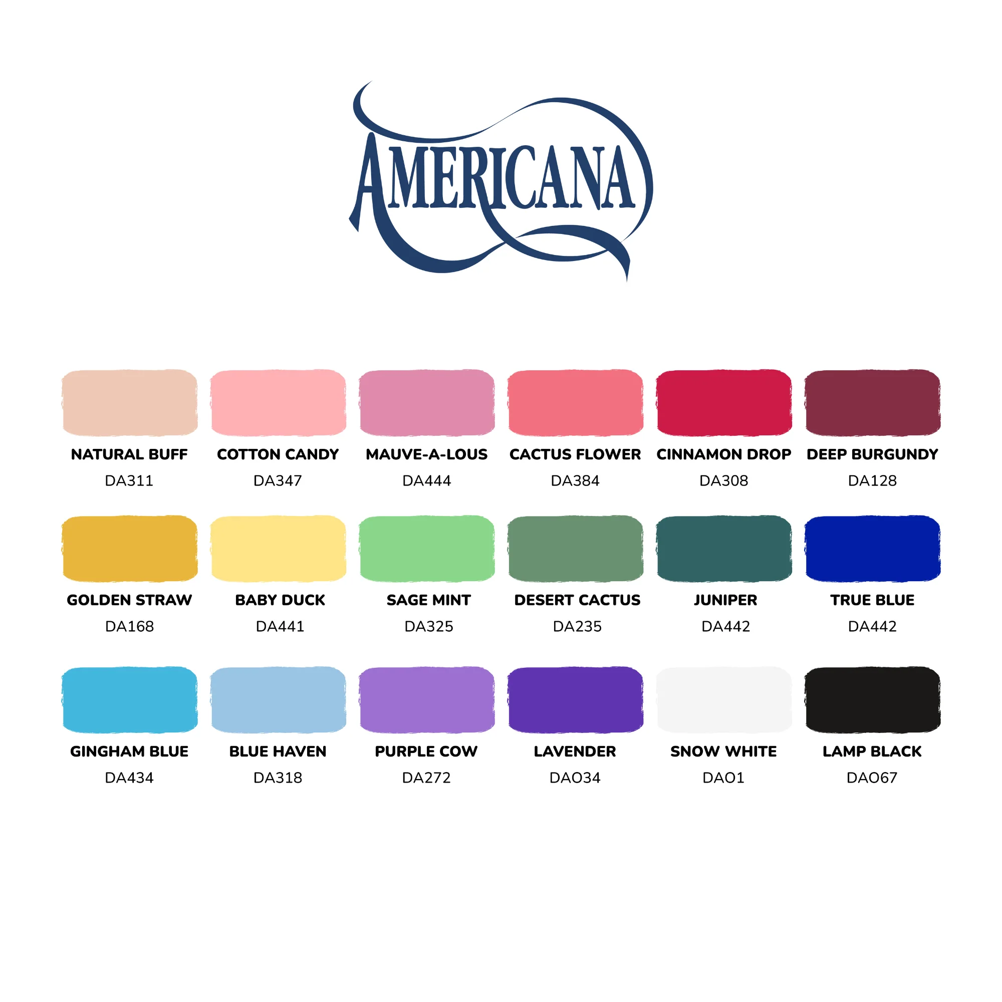 Perfect Pairings Americana Acrylic Paint Set - 18pc - Image 4