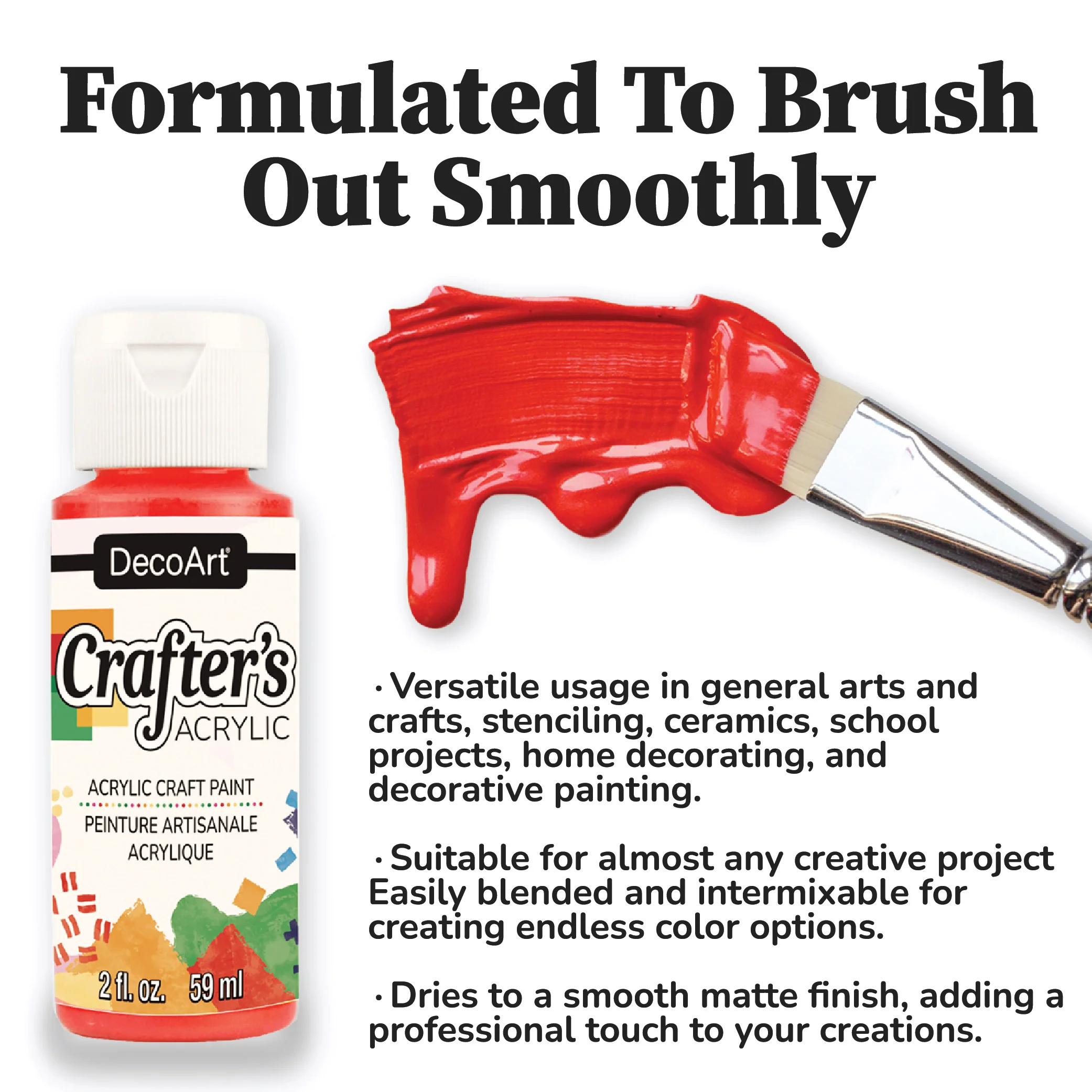 2025 Crafter's Acrylic Colors Paint Set - Image 4