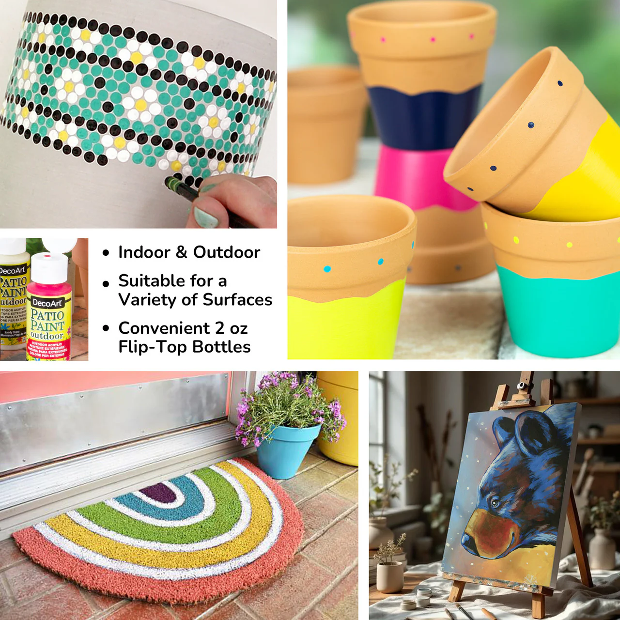 Patio Paint Brights Outdoor Paint Set - Image 4