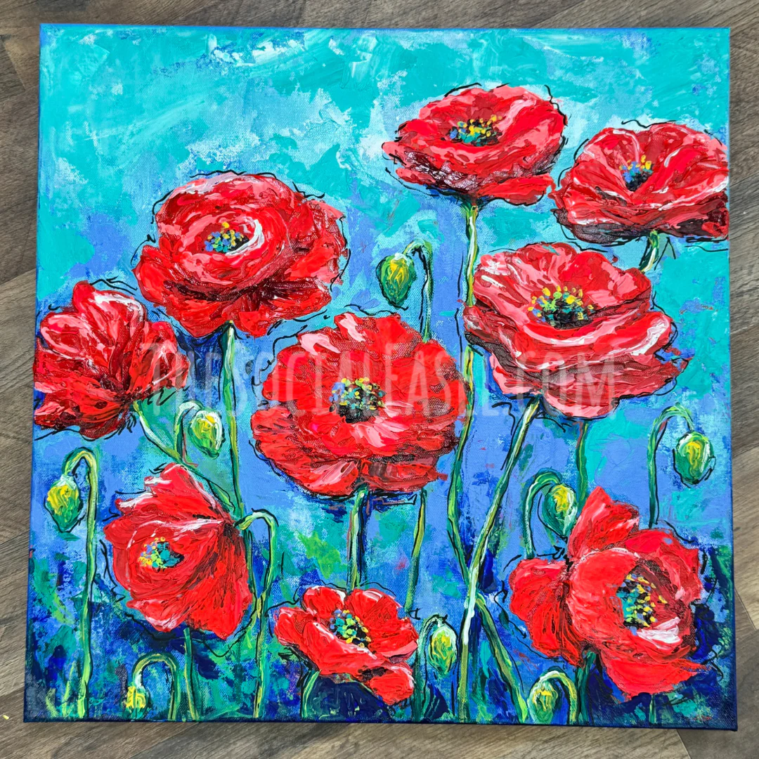 The Social Easel's Wildflower Workshop Paint Set - Image 4